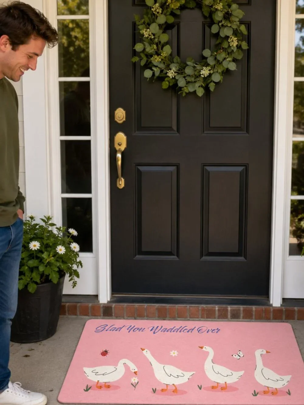 Funny Duck Doormat – 